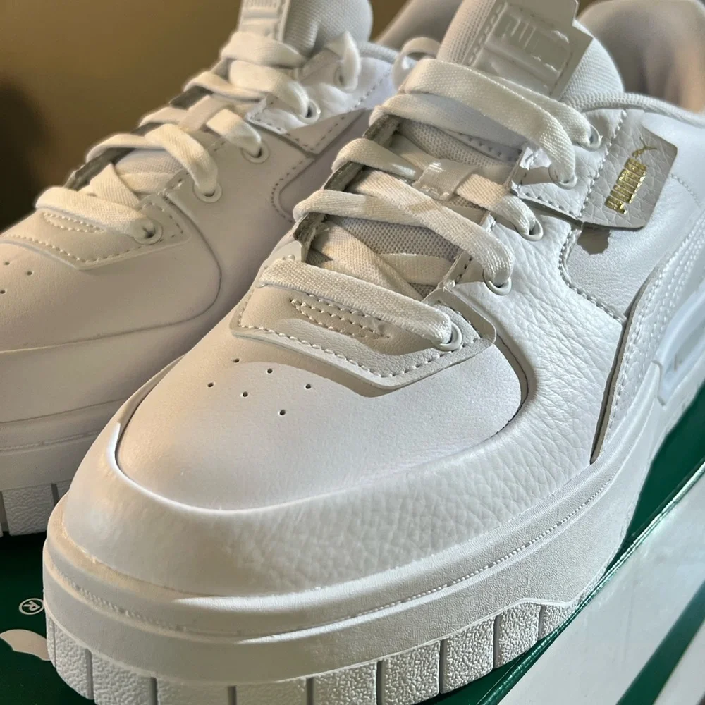 #NWT #PUMA Cali Dream Lth (Womans) 2022 White on White! Size US: 10 - Picture 5 of 10